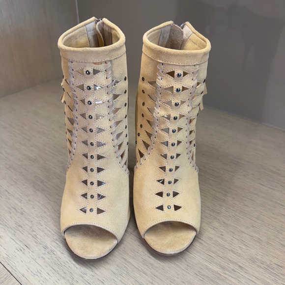 Jimmy Choo - Bryer embellished leather ankle boots Jimmy Choo Jimmy Choo Studded Tassel Bootie